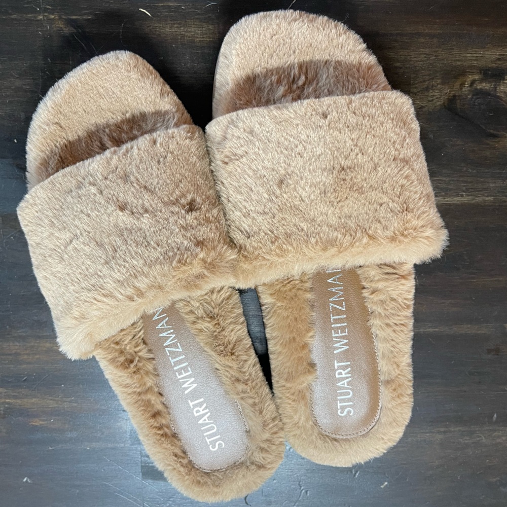 Stuart Weitzman Elodie Chill Slide Size 8 Tried O… - image 1